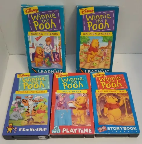 Winnie Pooh Friendship Learning Vhs On Shoppinder