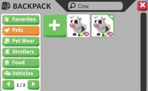 Roblox Pets Cow On Shoppinder - roblox adopt me pets neon cow