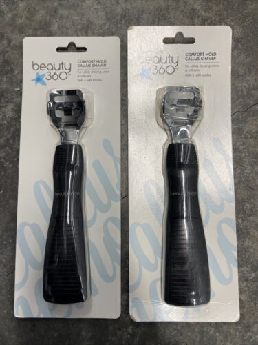 Beauty 360 Comfort Hold Callus Shaver For Safely Shaving & Calluses  NEW-SKU211