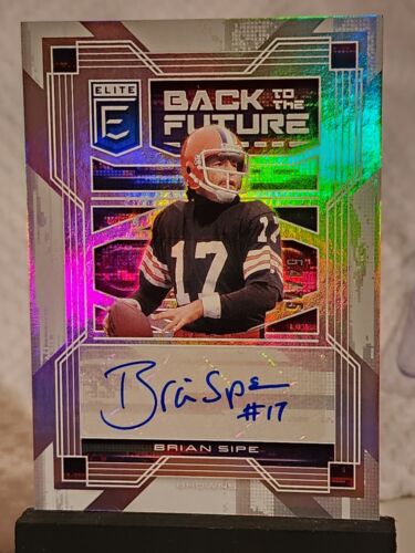 BRIAN SIPE 2021 DONRUSS SIGNATURE MARKS CLEVELAND BROWNS AUTOGRAPH AUTO  #SM28