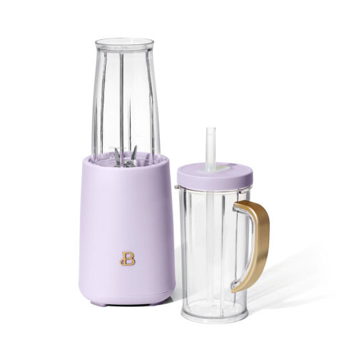 Beautiful Portable To-Go Blender 2.0, 70 W, 16 oz, Oyster Grey by Drew  Barrymore