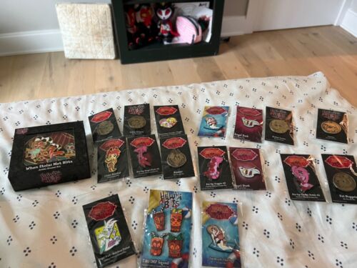 Helluva Boss Ozzie + Fizz Fizzarolli Candy Snack Limited Edition Enamel Pin