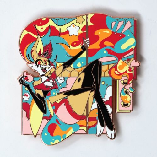 Helluva Boss Ozzie + Fizz Fizzarolli Candy Snack Limited Edition Enamel Pin