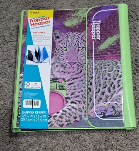 LISA FRANK Trapper Keeper Binder & Folders CHOICE 2 Pocket 3-Hole Stuart  Hall