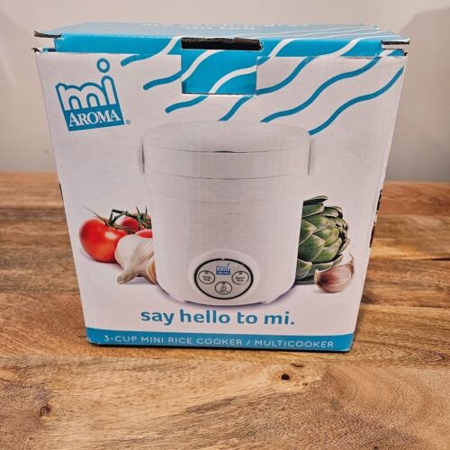 Aroma Houseware Marc- 903BL 3 Cup Digital Cool Touch Mini Rice