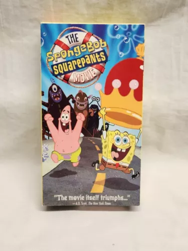 The spongebob squarepants movie vhs on Shoppinder