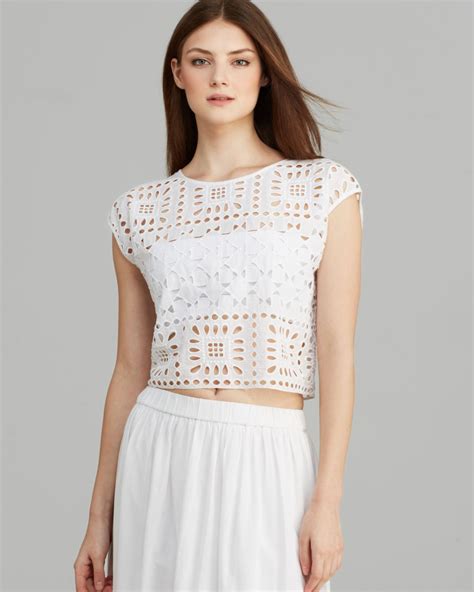 Eyelet tops for women on Shoppinder